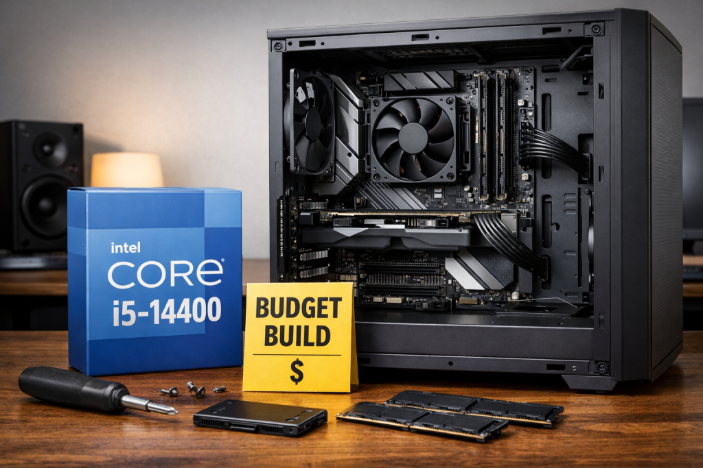 Бюджетный ПК на i5-14400: аккуратная сборка для игр и работы